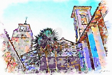 Chiostro con palma
