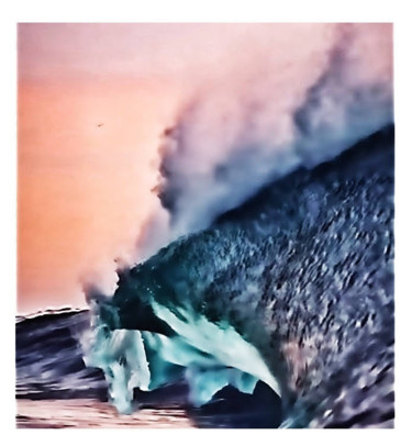 Photography titled "Vague" by Patrick Maze, Original Artwork, Digital Photography