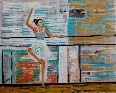 绘画 标题为“BALLET-12” 由Yes, 原创艺术品, 丙烯