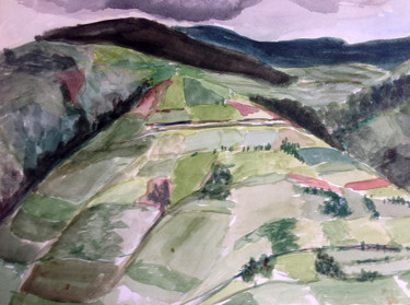 Galizien (1) / Galicia (1) 绘画 标题为“Galizien (1) / Ga…” 由Dietmar Egger, 原创艺术品, 水彩