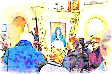 Stendardo con Madonna