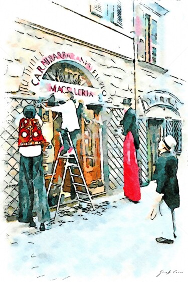 Saltimbanchi col macellaio (2)