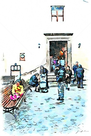 Persone fuori della chiesa