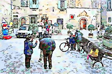 Gente in piazza (2)