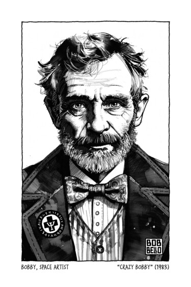 Digital Arts titled "Dr. Vasily Ivanov" by Bob Bello, Original Artwork, Digital Painting