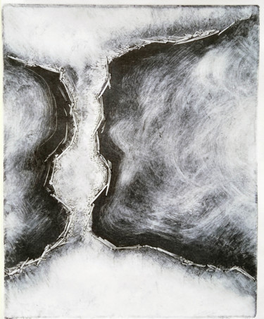 印花与版画 标题为“tornade 015” 由Antoine Marelle, 原创艺术品, 蒙纳