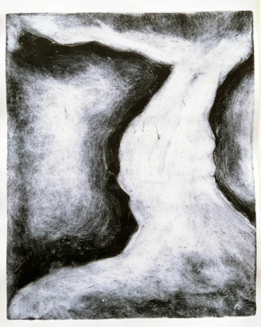Printmaking titled "tornade 016" by Antoine Marelle, Original Artwork, Monotype
