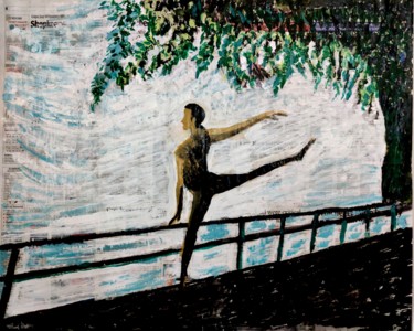 绘画 标题为“BALLET-13” 由Yes, 原创艺术品, 丙烯