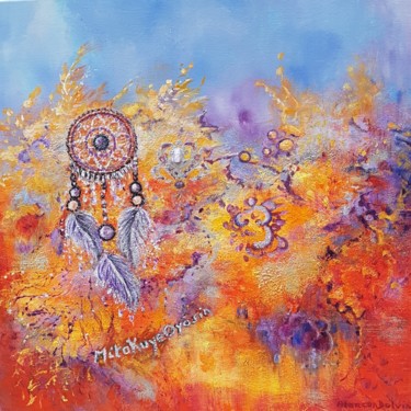 Peinture intitulée "Tableau peinture ab…" par Danielle Alarcon Dalvin, Œuvre d'art originale, Acrylique Monté sur Châssis en…