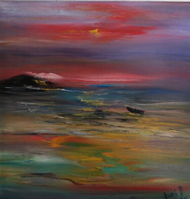 Peinture intitulée "Sorrow (NC 2)" par Pascal Jung, Œuvre d'art originale, Huile