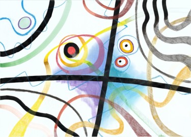 Blot | Number 5 Drawing titled "Blot | Number 5" by Ivan Klymenko, Original Artwork, Conté