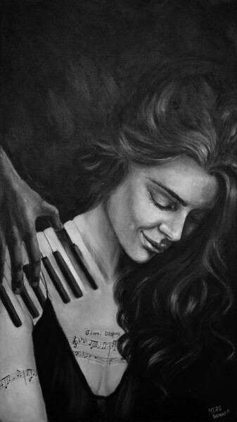 Giorni dispari Peinture intitulée "Giorni dispari" par Marina Letti, Œuvre d'art originale, Huile