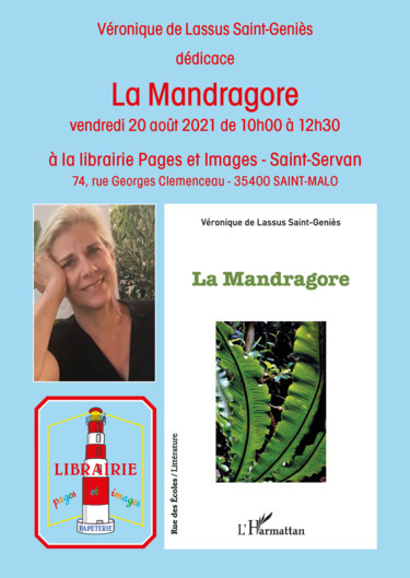 Véronique de Lassus Saint Geniès dédicace Pages et Images