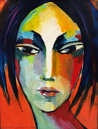 绘画 标题为“Beauty II” 由Gor Avetisyan, 原创艺术品, 丙烯
