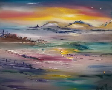 Peinture intitulée "One of this day (1)" par Pascal Jung, Œuvre d'art originale, Huile