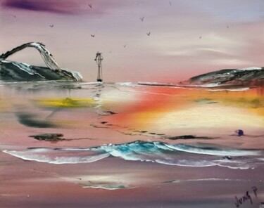 Peinture intitulée "High hopes nc (2)" par Pascal Jung, Œuvre d'art originale, Huile