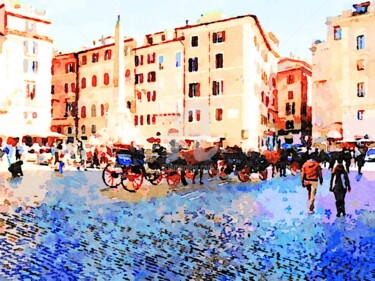 Carrozzella a piazza del Pantheon