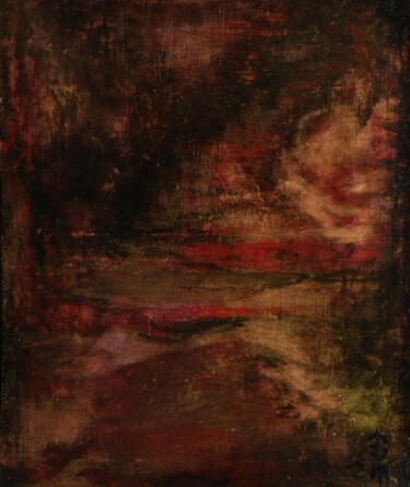 Peinture intitulée "Fumée noire" par Jyhem, Œuvre d'art originale, Acrylique