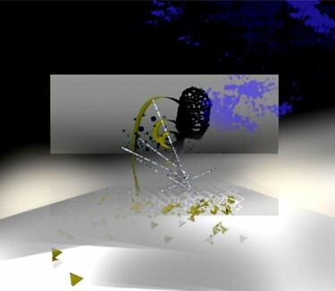 数字艺术 标题为“Perspectives...” 由Jacky Patin, 原创艺术品, 2D数字工作