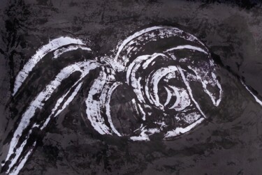 l'araignée du plafond Peinture intitulée "l'araignée du plafo…" par Francisco Mendes, Œuvre d'art originale, Encre