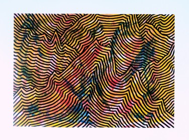 Sulfur Peinture intitulée "Sulfur" par L/Indien, Œuvre d'art originale, Acrylique