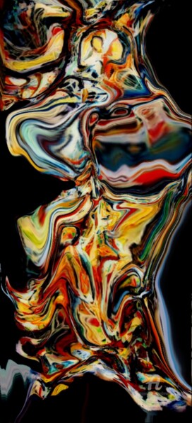 Digital Arts titled "Antipapa" by Andrew Walaszek, Original Artwork, Digital Painting