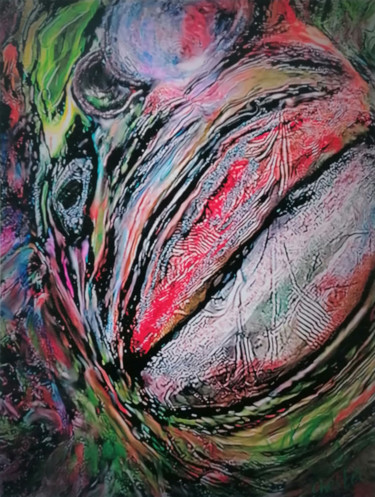 Dessin intitulée "Hommage-Covid 19-In…" par Richard Raveen Chester, Œuvre d'art originale, Peinture numérique