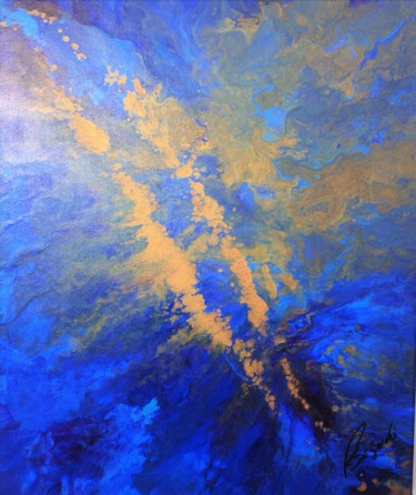 Peinture intitulée "Abstract nº24" par Rogério Salgado, Œuvre d'art originale, Acrylique