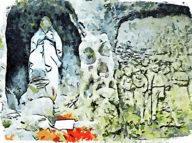 Sculture della chiesetta ipogea
