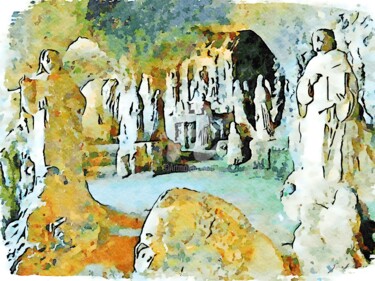 Scultura della chiesa ipogea (3)