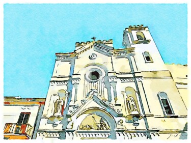 Facciata della cattedrale di Pizzo