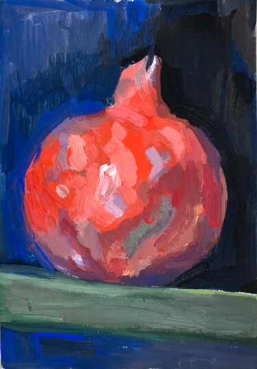 绘画 标题为“Pomegranate” 由Ekaterina Belukhina, 原创艺术品, 水粉
