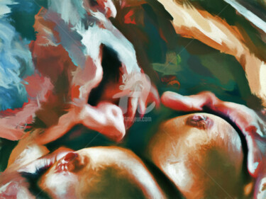 MiE Arts numériques intitulée "MiE" par Tobias Ginski, Œuvre d'art originale, Peinture numérique
