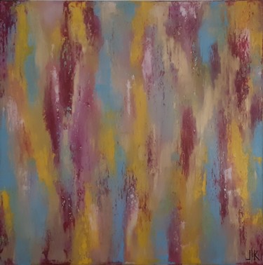 Painting titled "BLOOM" by Lilla Kuzma, Original Artwork, Acrylic
