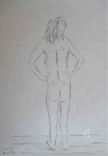 Drawing titled "80 ans libre d'espr…" by Roberto Urbano, Original Artwork, Pencil