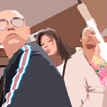 数字艺术 标题为“blisters and stores…” 由Henry Pouillon, 原创艺术品, 2D数字工作