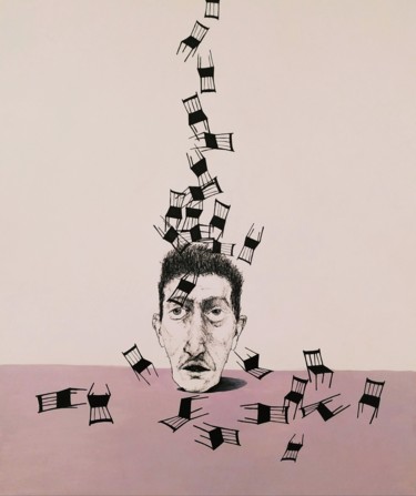 「Из серии "психиатри…」というタイトルの絵画 Arman Ohanyanによって, オリジナルのアートワーク, スプレー式塗料