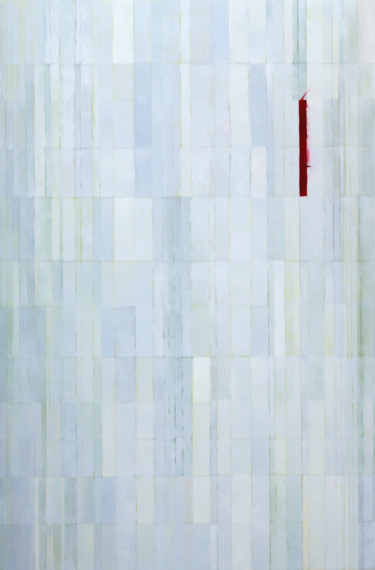 Painting titled "Biblioteca III" by Anna Jannack, Original Artwork, Oil