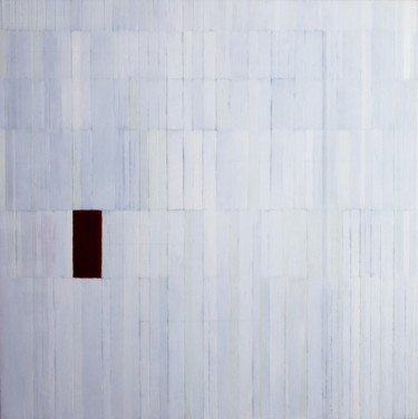 Painting titled "Biblioteca IV" by Anna Jannack, Original Artwork, Oil