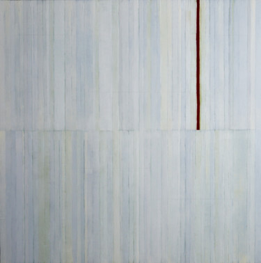 Painting titled "Biblioteca VI" by Anna Jannack, Original Artwork, Oil