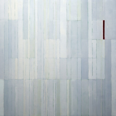 Painting titled "Biblioteca VIII" by Anna Jannack, Original Artwork, Oil