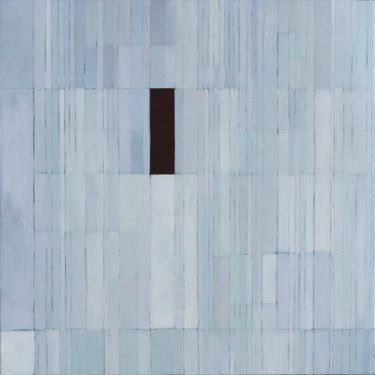 Painting titled "Biblioteca XIII" by Anna Jannack, Original Artwork, Oil