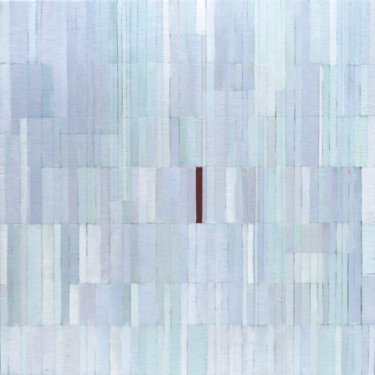 Painting titled "Biblioteca XIV" by Anna Jannack, Original Artwork, Oil