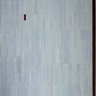 Painting titled "Biblioteca XXVI" by Anna Jannack, Original Artwork, Oil