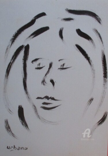 Painting titled "Toi" by Roberto Urbano, Original Artwork, Acrylic