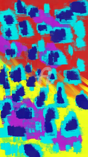 Digital Arts titled "Wall" by Vladyslav Savchenko, Original Artwork, Digital Painting