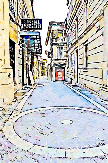 Vicolo con cinema