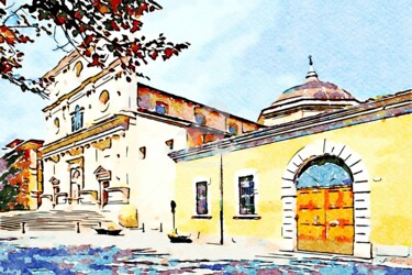 Portone con basilica