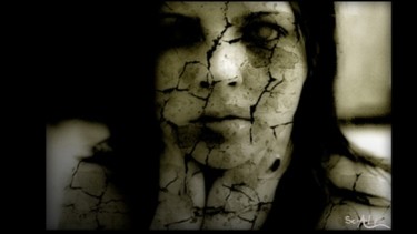 Photographie intitulée "Eve possédée" par Scalp, Œuvre d'art originale