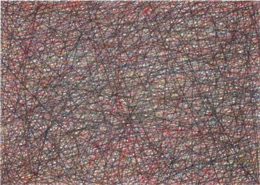 图画 标题为“Impulse | Number 44” 由Ivan Klymenko, 原创艺术品, 铅笔